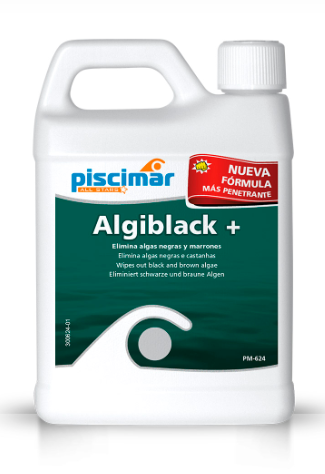 Algiblack+ de Piscimar - Algicide qui Élimine les algues et les bactéries noires près Aubagne aux Piscines du Garlaban
