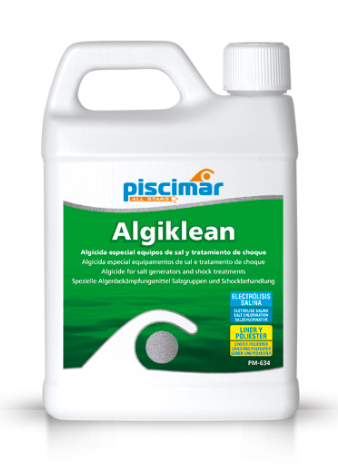 Algicide Algiklean de Piscimar- Spécial pour électrolyseurs et oxygène actif aux Piscines du Garlaban près d'Aubagne