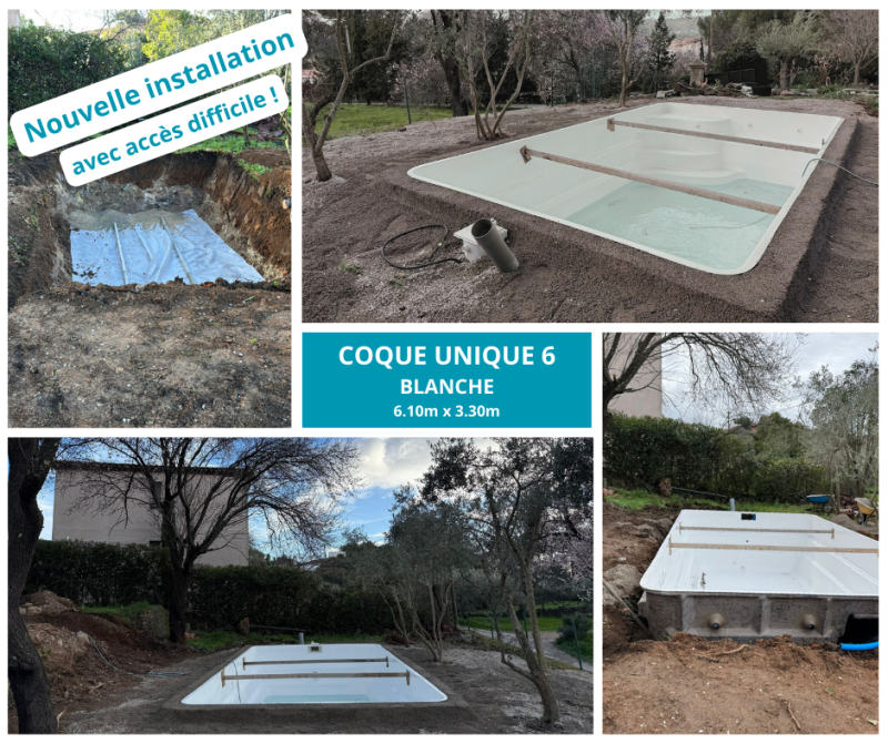 PISCINE SUR MARSEILLE ACCES DIFFICILE