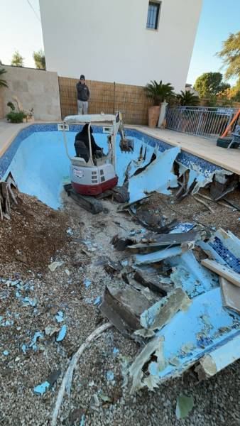 remplacement piscine existante dans le 13