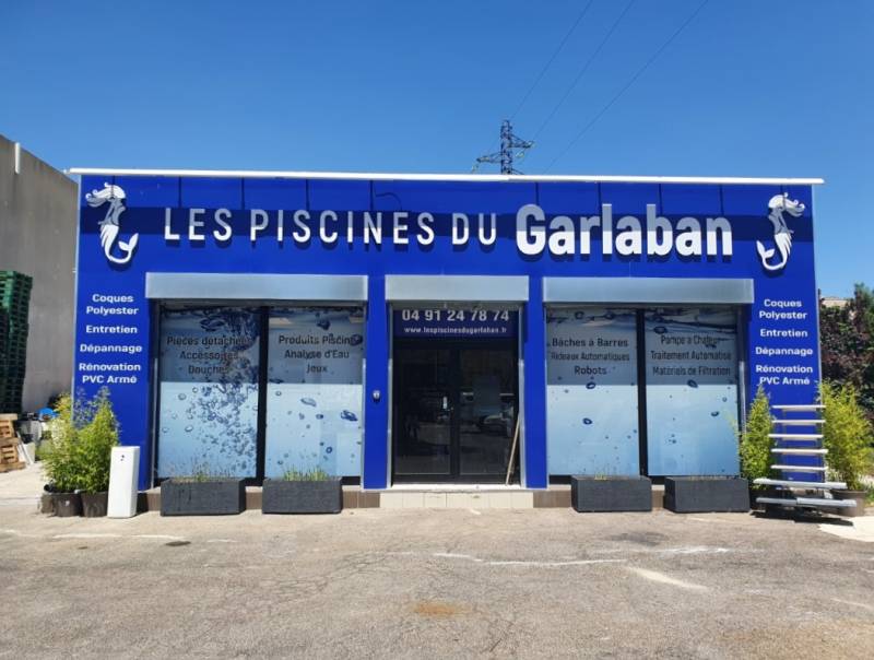 Le magasin de produits piscine du Garlaban