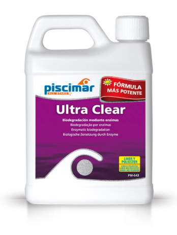 Ultra Clear - Clarifiant Coagulant piscine pour récuperer une eau trouble et laiteuse à coté d'Aubagne