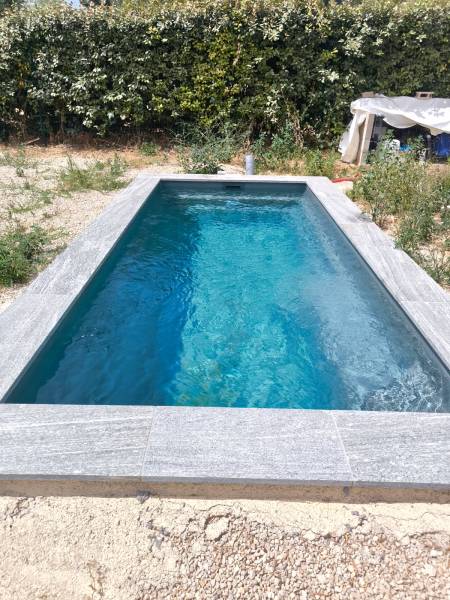 pose piscine à st cyr sur mer